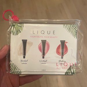 NEW LIQUE Lip Masque Kit set of 3 Tinted Lip Masks